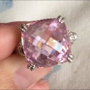 Judith Ripka Checkerboard Stone Ring